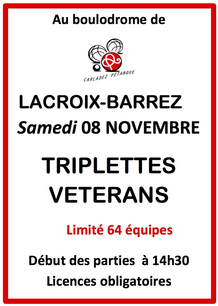 8 11 25 Triplette mixte